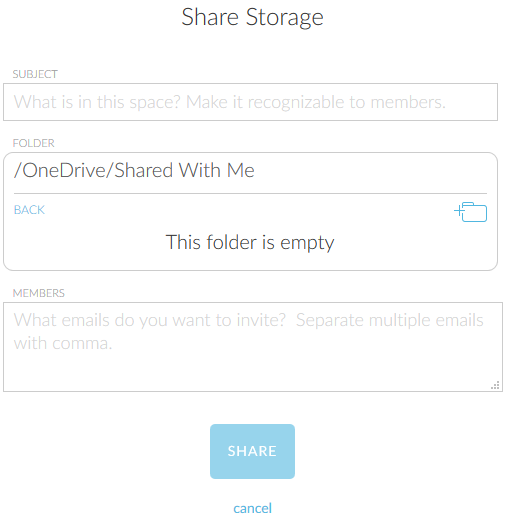 Share Storage